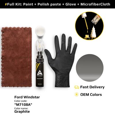 Touch up Paint for Ford Windstar Code: M7108A Graphite