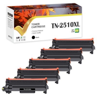 Toner Compatible with Brother TN2510 XL HL-L2400DE DCP-L2620DW MFC-L2800DW XXL