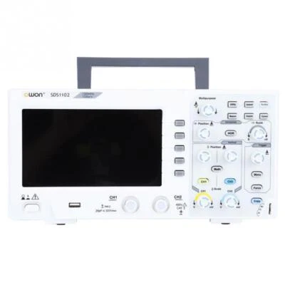 OWON SDS1102 Oscilloscope 2 Channel Digital Oscilloscope 100MHz Bandwidth 1GSa/s