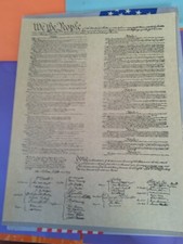 Freedom Documents Constitution Of The United States Original Price 60 Cents
