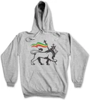 LION OF JUDAH II HOODIE SWEATSHIRT Bob Reggae Marley Jamaica Rastafari