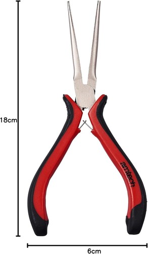 Amtech B3020 Mini Needle Nose Soft Grip Pliers - Picture 2 of 10