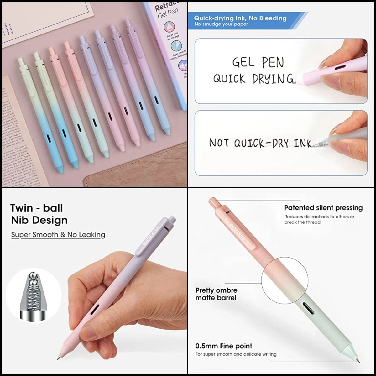 Retractable gel ink pens outlet
