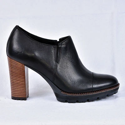 PEPEROSA DAMEN STIEFELETTEN  BOOTS  SCHWARZ SCHUHE LEDER NEU 39 40 - Bild 1 von 4