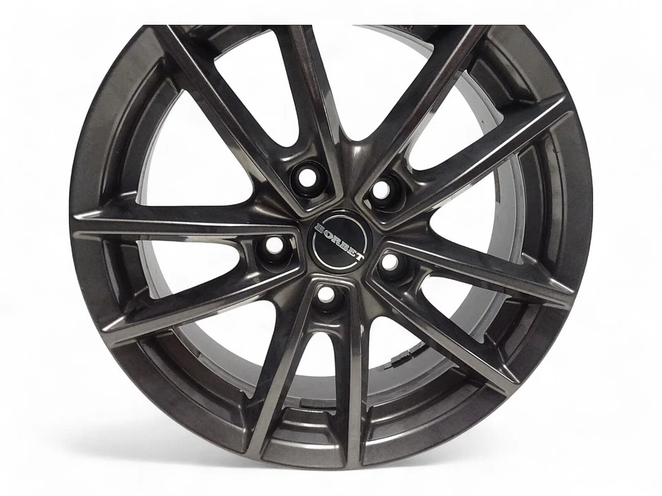 Mitsubishi Lancer 1x Alufelge Borbet 6.5J x 16 H2 KBA 51615 - Bild 3 von 4