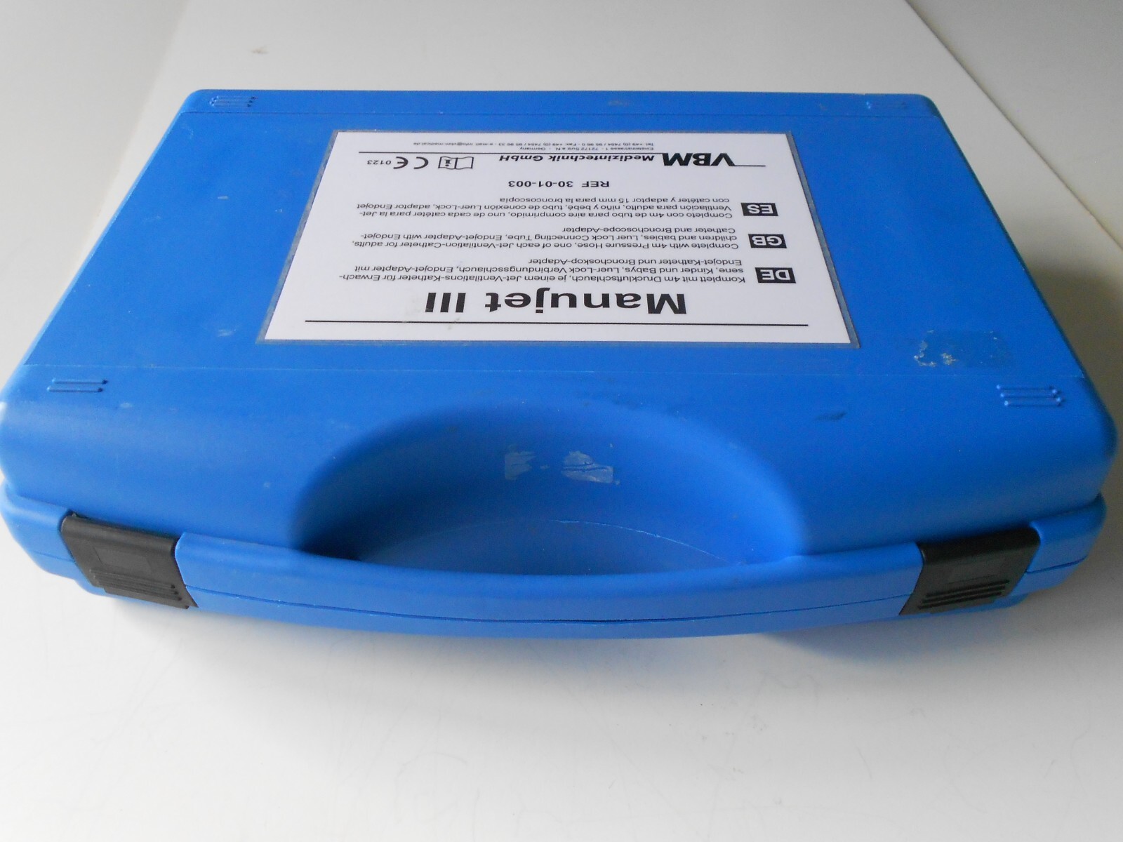 VBM. Manujet III. Jet Ventilation Catheter. Healthcare. Medical. Free