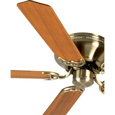 Craftmade Ceiling Fan Antique Brass Contemporary Flush Mount