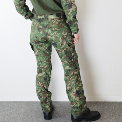 JGSDF G4 Camouflage Combat Pants & belt S size Vinylon blend