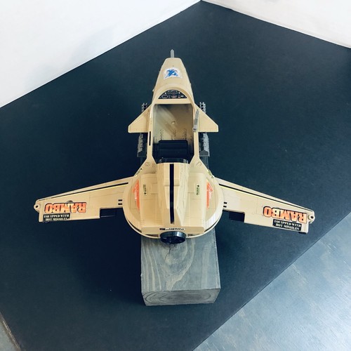 Coleco Rambo Force Freedom Skywolf Assault Jet Vehicle / unvollständig 1986 Vintage. - Bild 5 von 11