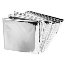 10 PACK   Extra Large 82"x 54 Emergency Solar Mylar Blanket Survival Safety