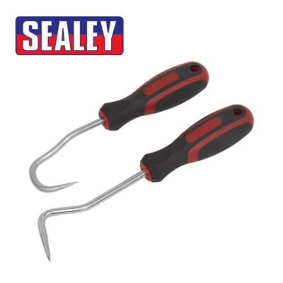 Sealey Coolant Hose / O-Ring / Seal Removal Hook Set Work Tool - 2 Piece - VS352