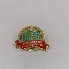 De colección MDA ALS Division Harley Davidson Motocicleta Riders Club Pin Insignia Esmalte
