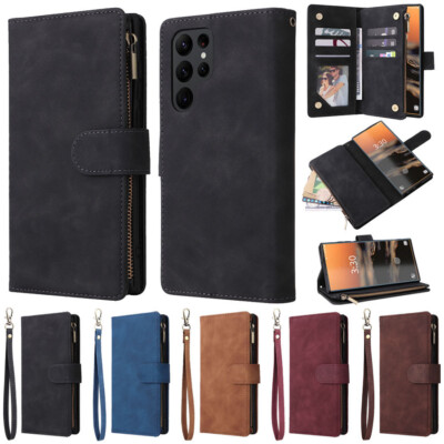 Leather Wallet Case Card Purse Cover For Redmi Note13 Note 12 Pro 5G Xiaomi 13T