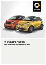 SMART FORTWO COUPE/CABRIO 2014-PRESENTE MK3 MANUALE PROPRIETARI NUOVO STAMPATO - POSTA GRATUITA