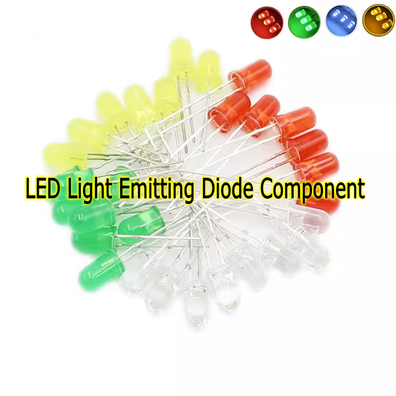 Green Industrial Individual LEDs LED Light Emitting Diodes 3mm And 5mm ...