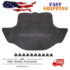 For Mercedes Benz W211 E350 E63 Hood Insulation Pad Liner Heat Shield 2116820626