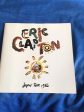 Eric Clapton Japan tour book 1985
