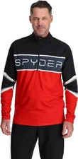 Spyder Men's Premier Half Zip T-Neck Shirt Top Sweater Jaket, Size S, NWT