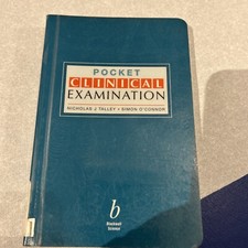 Pocket Clinical Examination by N Talley, Simon O'Connor (Paperback, 1998)