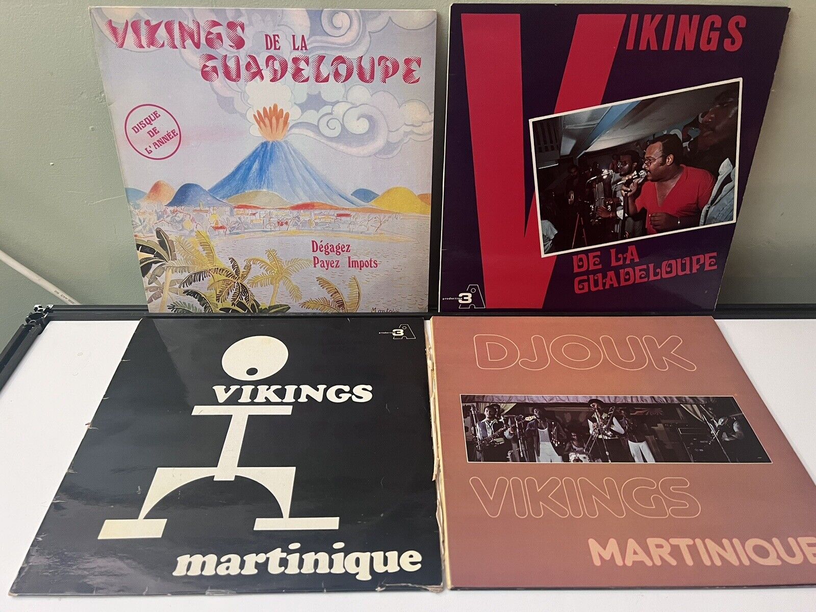 Vikings De La Guadeloupe & Vikings De La Martinique Vinyl's BUY MORE & SAVE MORE