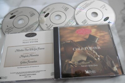 Cole Porter Night And Day Readers Digest 3 CD Get Kick Anything Goes Unter Skin