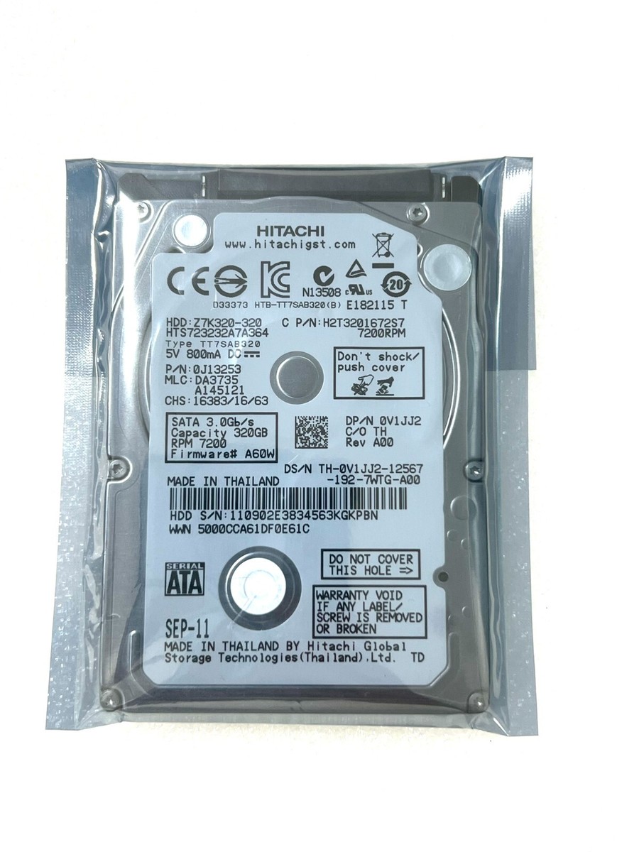 Hitachi Travelstar Z7K320 HTS723232A7A364 320GB Internal