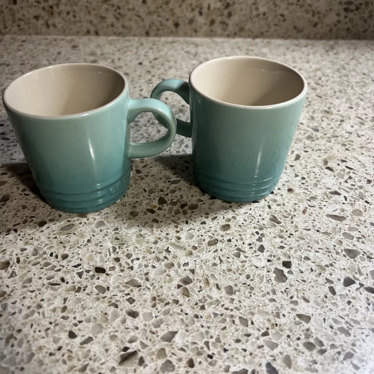 Le Creuset Set of 2 3.5oz Espresso Mug Second Choix - Cool Mint