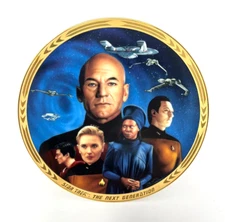 Star Trek Yesterday’s Enterprise TNG Hamilton The Episodes Plate Collection