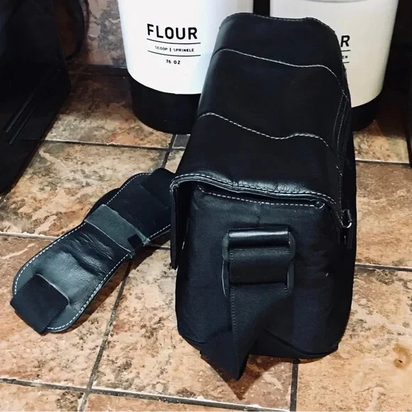 Samsung DSLR Cámara Bolsa Estuche Cuero Negro Estuche Foto Fotógrafo Foto 4 de 4