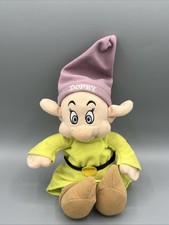 Walt Disney World 11   DOPEY Plush Bean Filled Vintage Snow White 7 Dwarves