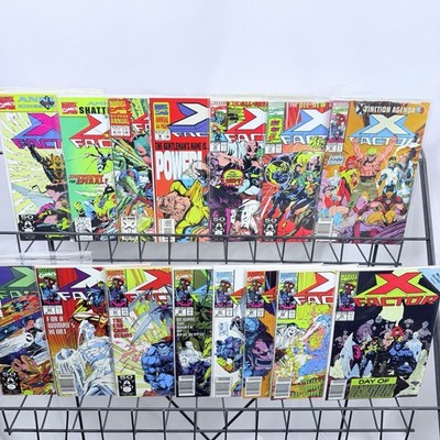 X-Factor 62-72 Annual 6-9 Lot Key 1st Dark Riders Shinobi Shaw Techno Organic