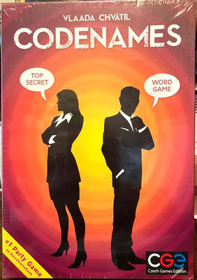 CODENAMES Party Word Game CGE Vlaada Chvatil Code Names Top Secret NEW/ SEALED