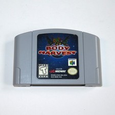 N64 BODY HARVEST Original Nintendo 64 Authentic Cartridge Tested Working