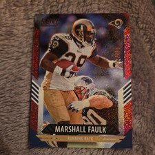 Panini 2021 Score Set Blue Marshall Faulk #279 St. Louis Rams numbered 422/460