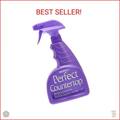 HOPE'S Perfect Countertop Cleaner and Polish 22-Ounce, Streak-Free Multi-Surface