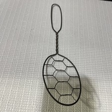 VTG Twisted Metal Wire Egg Spoon   Whisk, Strainer, Beater Kitchen Utensil