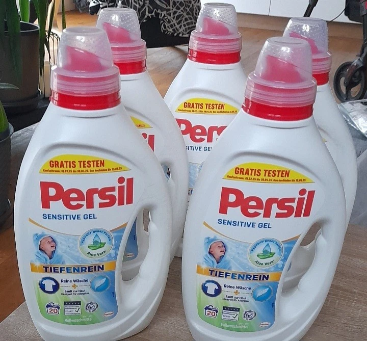 5x Persil Vollwaschmittel Sensitive (5x20 WL) - Bild 1 von 1