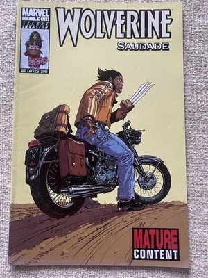 WOLVERINE : SAUDADE #1 Marvel Comics 2008 FN/VF