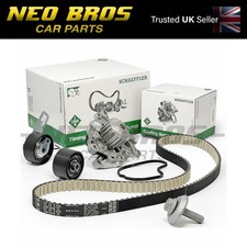 Image of Genuine INA Engine Timing Belt & Water Pump kit Peugeot Citroen Ford 530076030