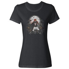 Burrow Halloween Inspired Design - Cincinnati Tribute Ladies' Crewneck T-Shirt