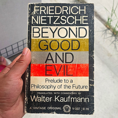 Friedrich Nietzsche Beyond Good and Evil First Vintage Books Edition 1966 PB