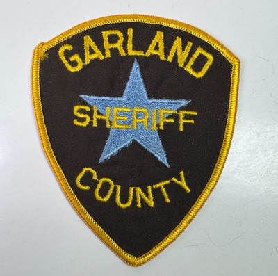 Garland County Sheriff Arkansas AR Patch B4