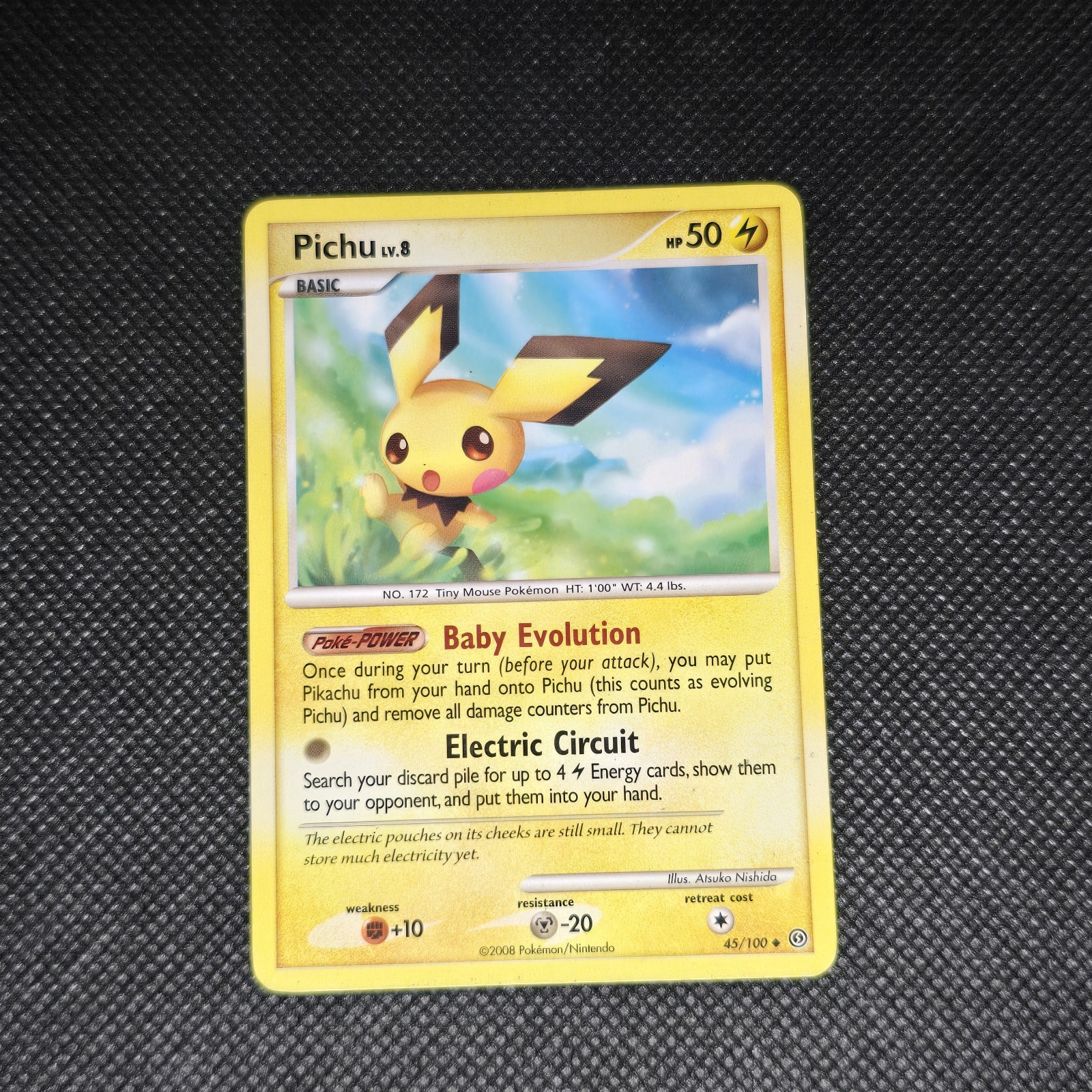 Pichu 45/100 Stormfront Regular