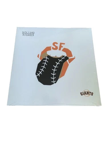 Rolling Stones Hackney Diamonds White Vinyl LP San Francisco Giants Cover Sealed