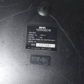 SNK NEO GEO AES Japanese Console RGB Bypass BIOS socket Recap AES3-6 #237881