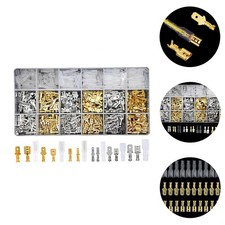  720 Pcs Nylon Spade Quick Disconnect Connectors Cold Pressed Terminal