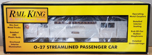 Vagón de equipaje aerodinámico MTH Rail King Pennsylvania #6368 calibre 0-27 30-6070S | Zustand: Used