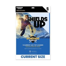 Ironguard Supplies Dice  Supplies Toploader - Current Comic Size 5 New