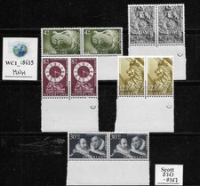 WC1_18639. NETHERLANDS.Blocks 1962 SOCIAL/CULTURAL PROJECTS set.Sc.B363-B367.MNH