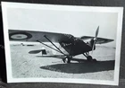 WW2 Egypt - RAF  D.H. 85 Leopard Moth 2039  - small  photo 7 by 4.5cm